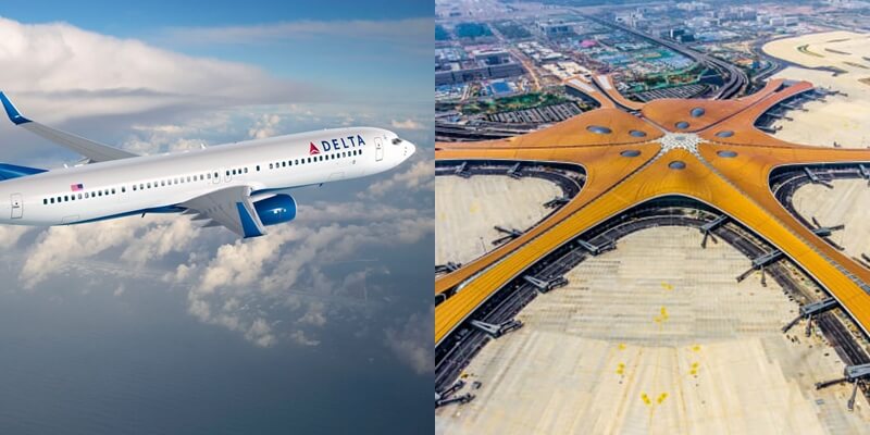 Delta Airlines moves to Beijing, Beijing Daxing International Airport, Delta moves operations to Beijing Daxing