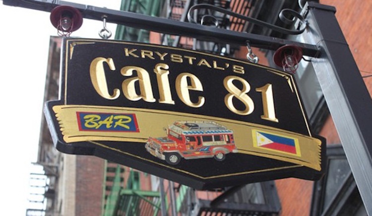 Krystal Café 81 NYC, Filipino restaurants in New York City